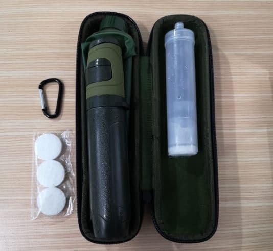 Paille Purification Eau « Paille Filtrante De Survie & Gourde Souple Baytiz Kit De Purification Deau Pour Randonnee Camping Paille Purification Eau « Paille Filtrante De Survie & Gourde Souple Baytiz Kit De Purification Deau Pour Randonnee Camping